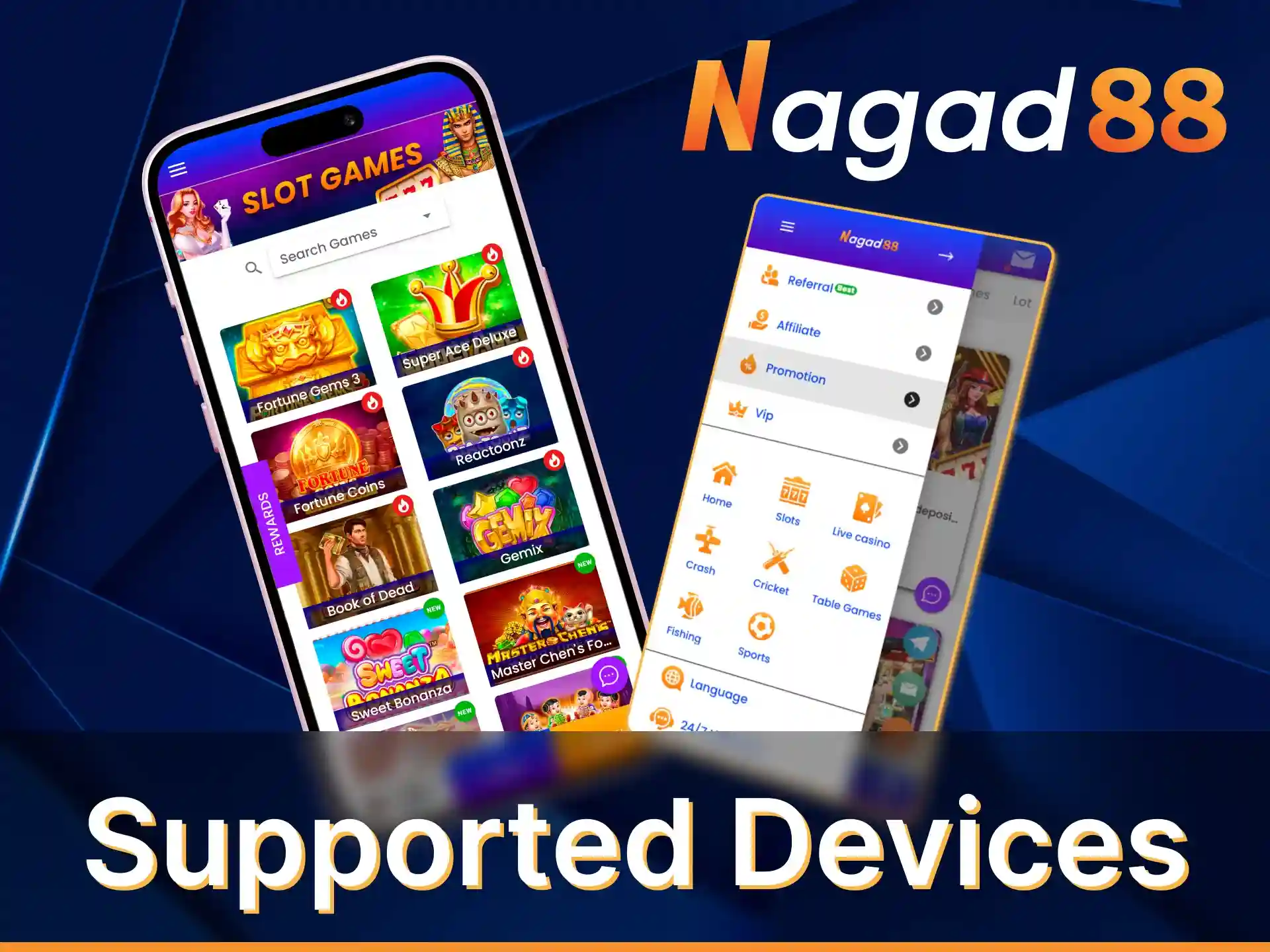 Install the Nagad88 app, it is available for iOS users.