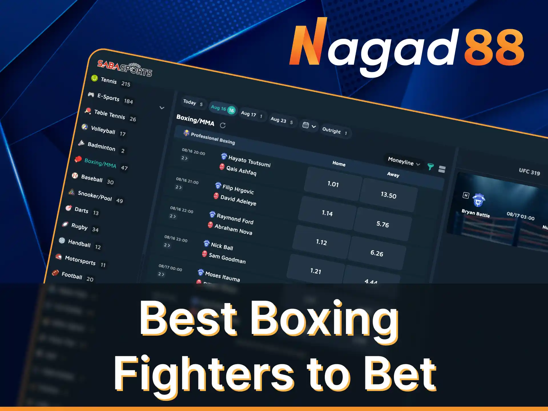Join Nagad88 for an exciting experience in online boxing betting.